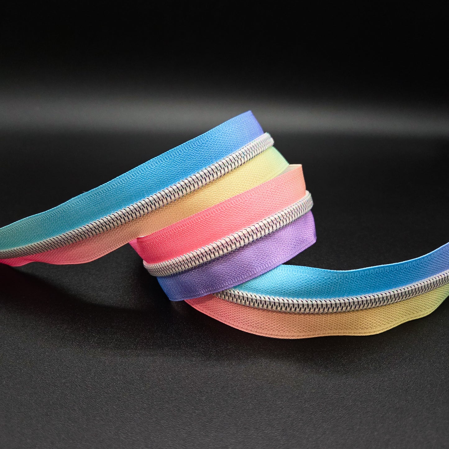 Pastel Pride Zipper Tape