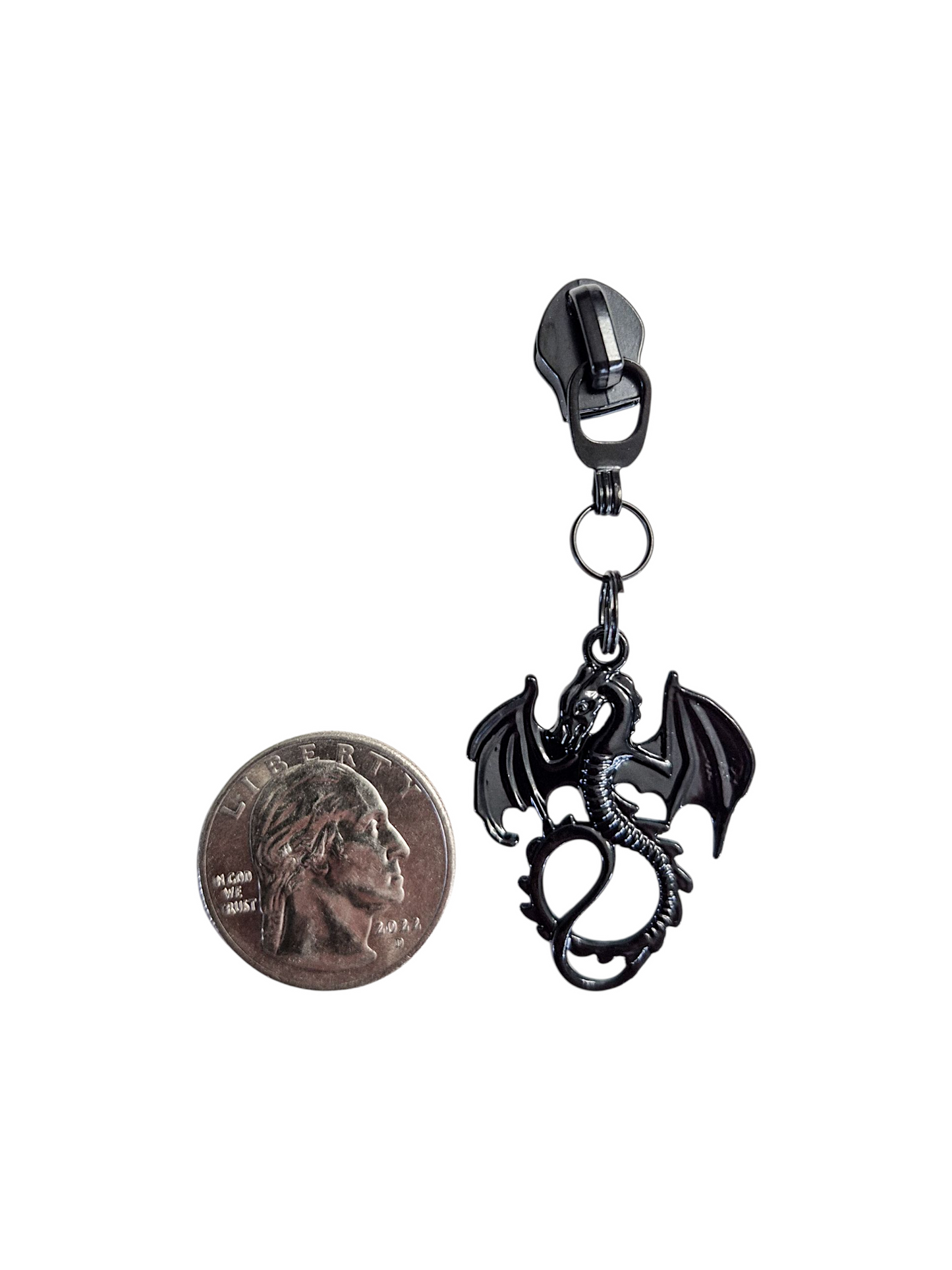 Wing Display Zipper Pull