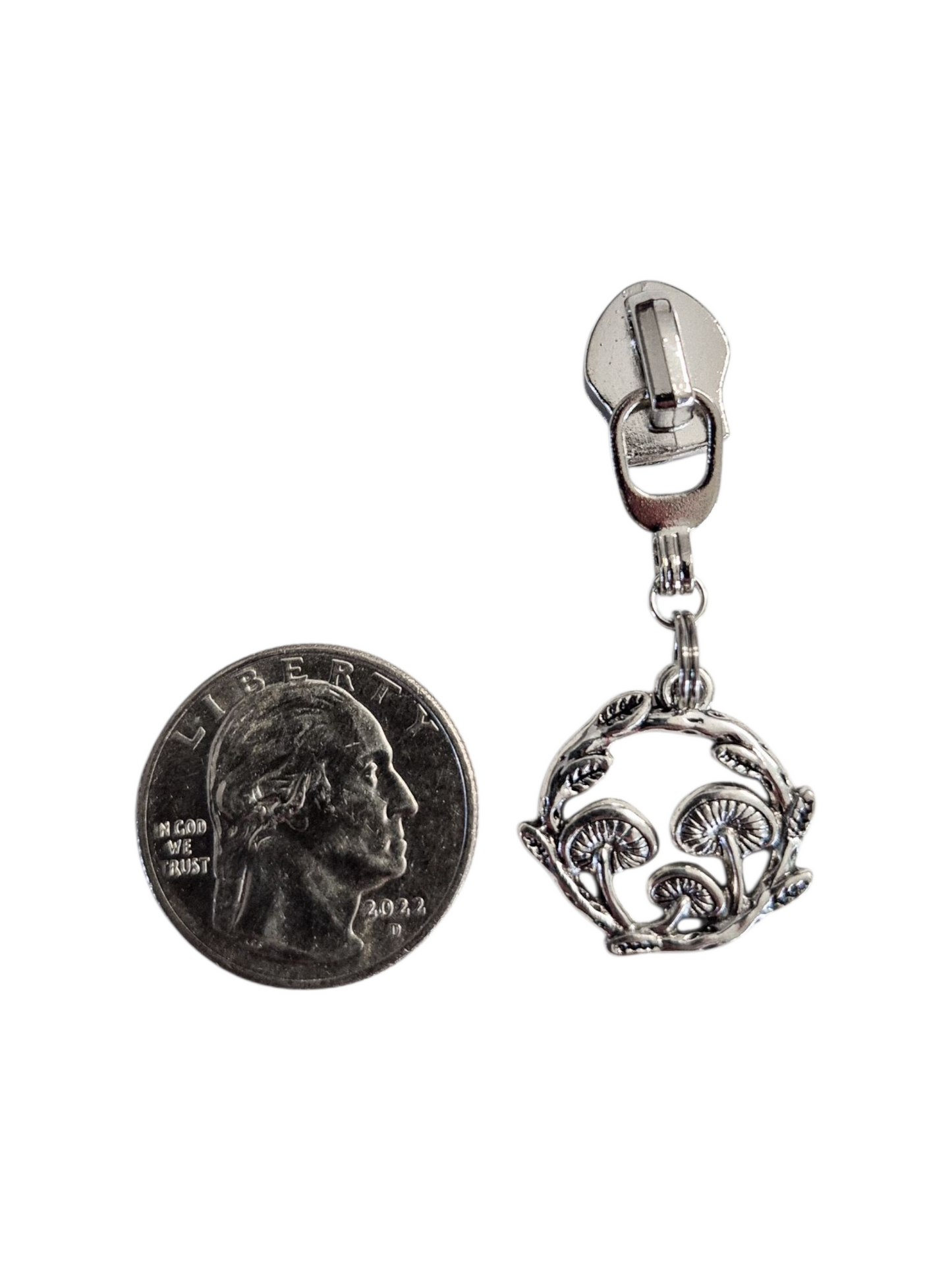 Funky Shrooms Zipper Pull