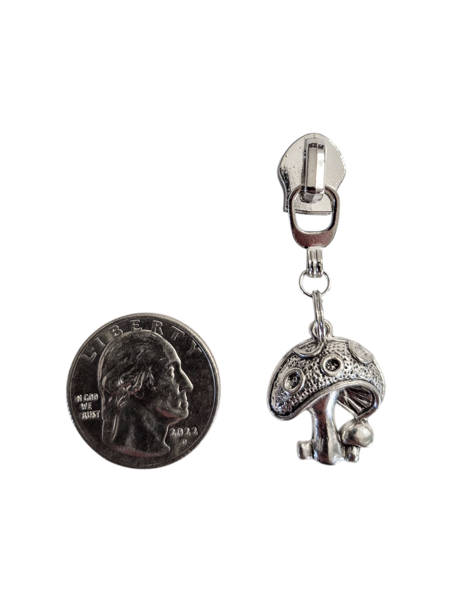 Funky Shrooms Zipper Pull
