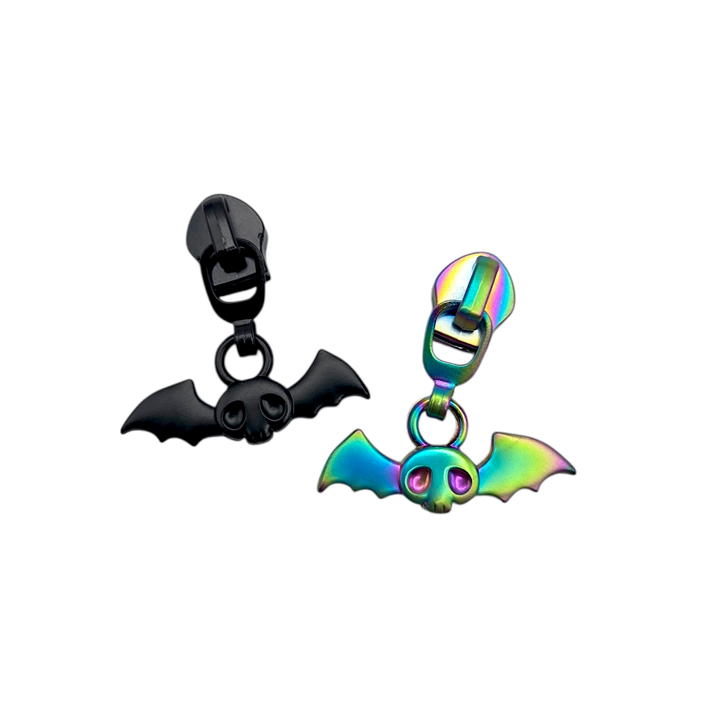 Batty for You Zipper Pull