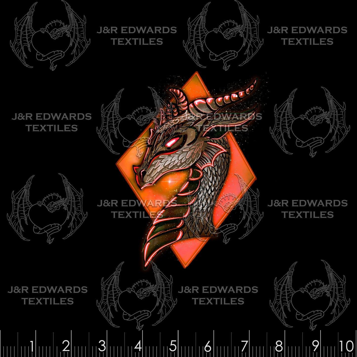 Panel Fire Dragon