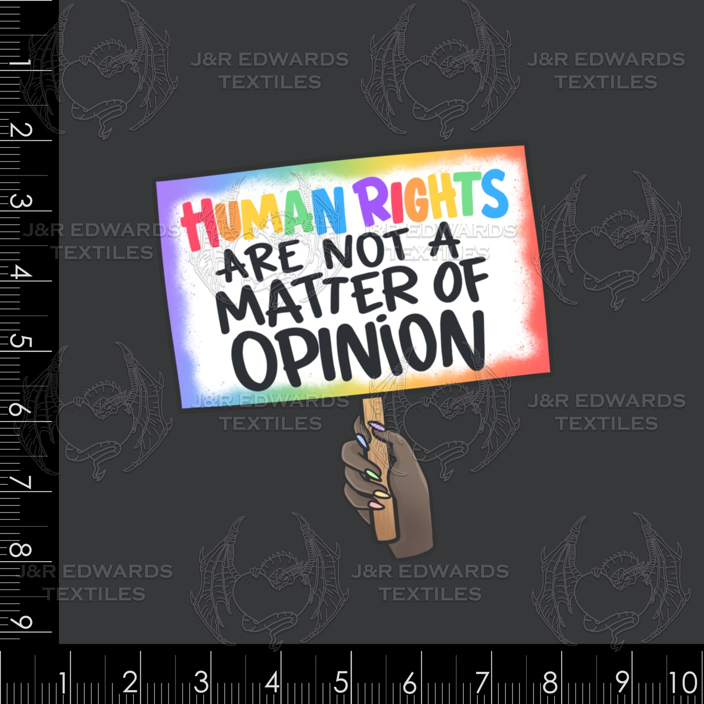 Panel Protest Human Rights