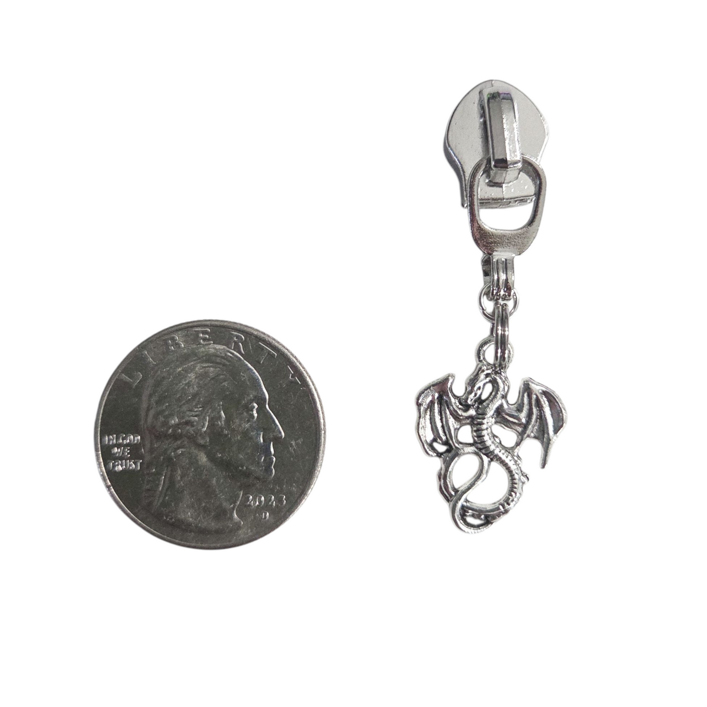 Wing Display Zipper Pull
