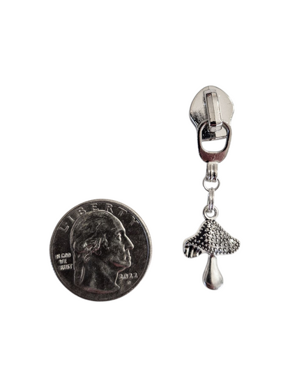 Funky Shrooms Zipper Pull