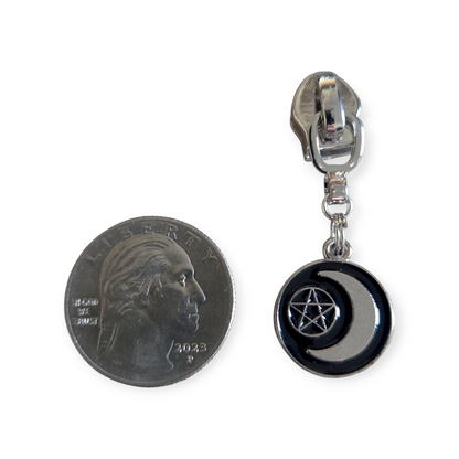 Gothic Round Zipper Pull