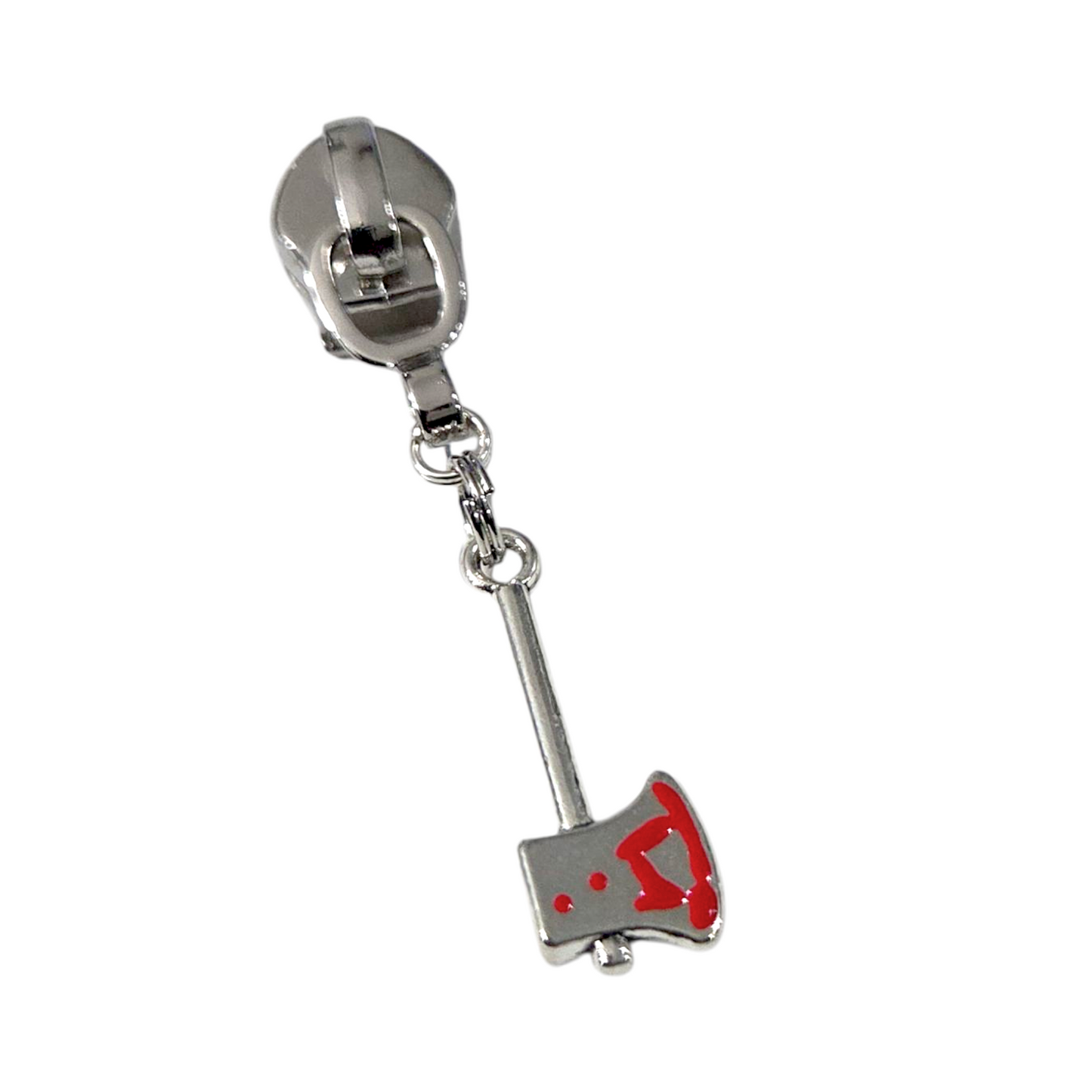 Bloody Horror Movie Zipper Pull