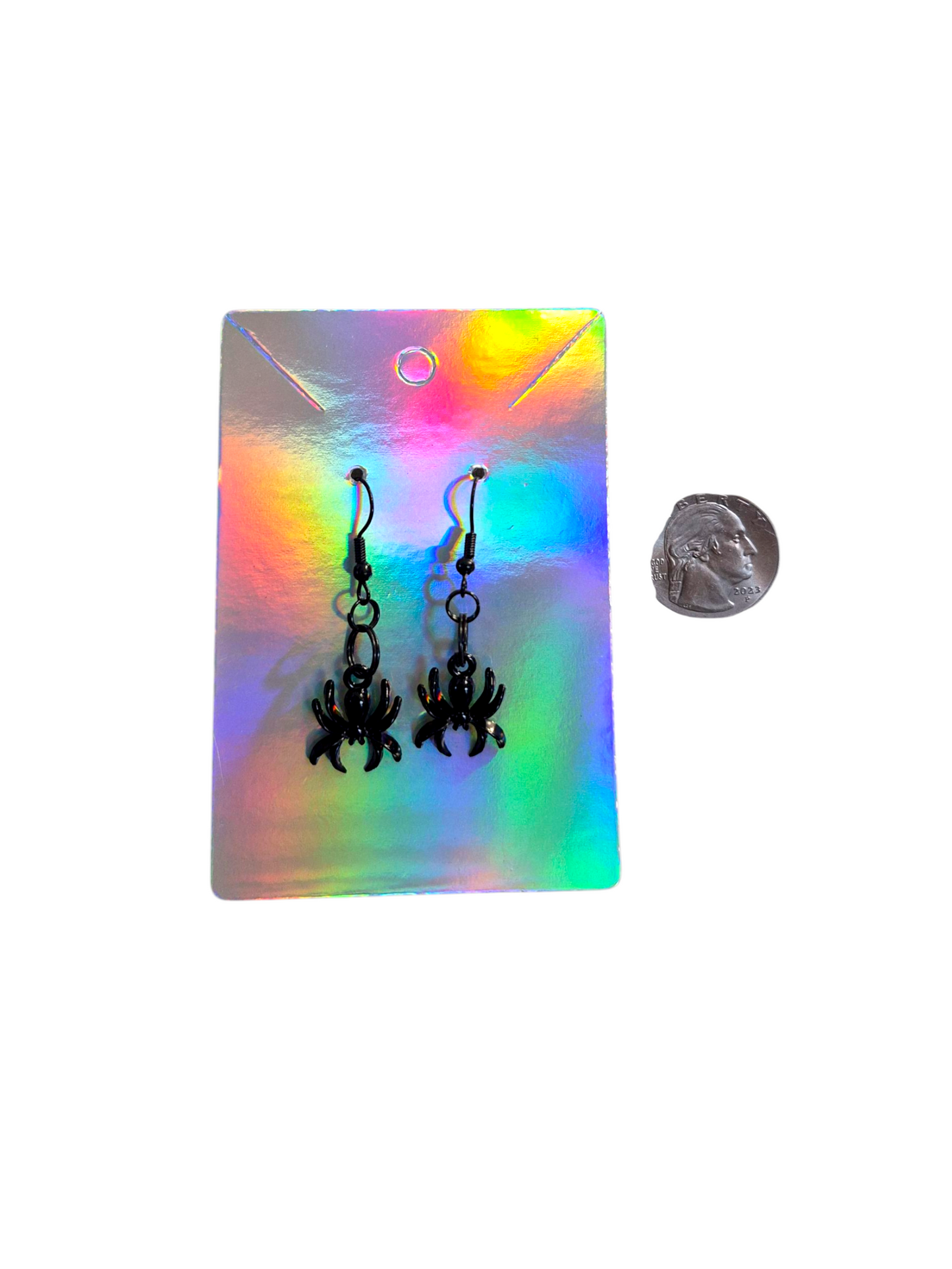 Earrings Black Widow