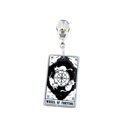 Kitty Tarot Zipper Pull