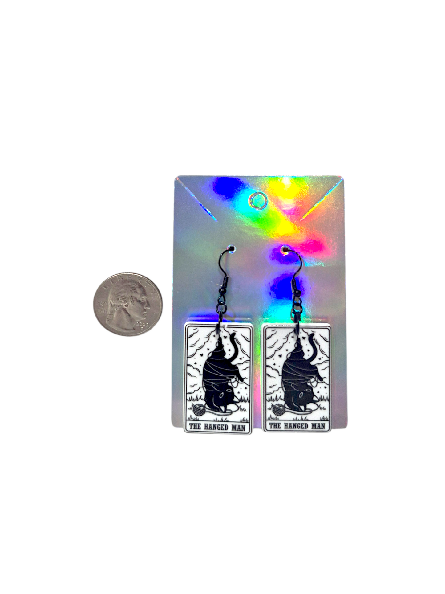 Earrings Kitty Tarot
