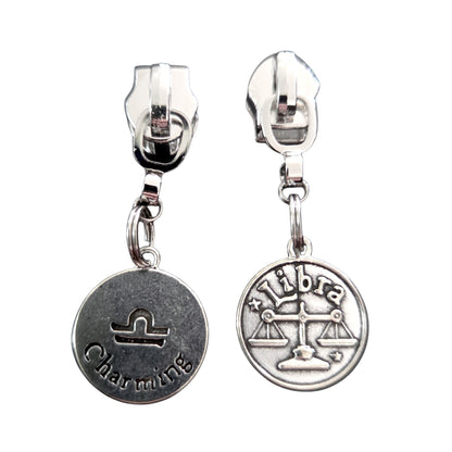 Zodiac Series Zipper Pull