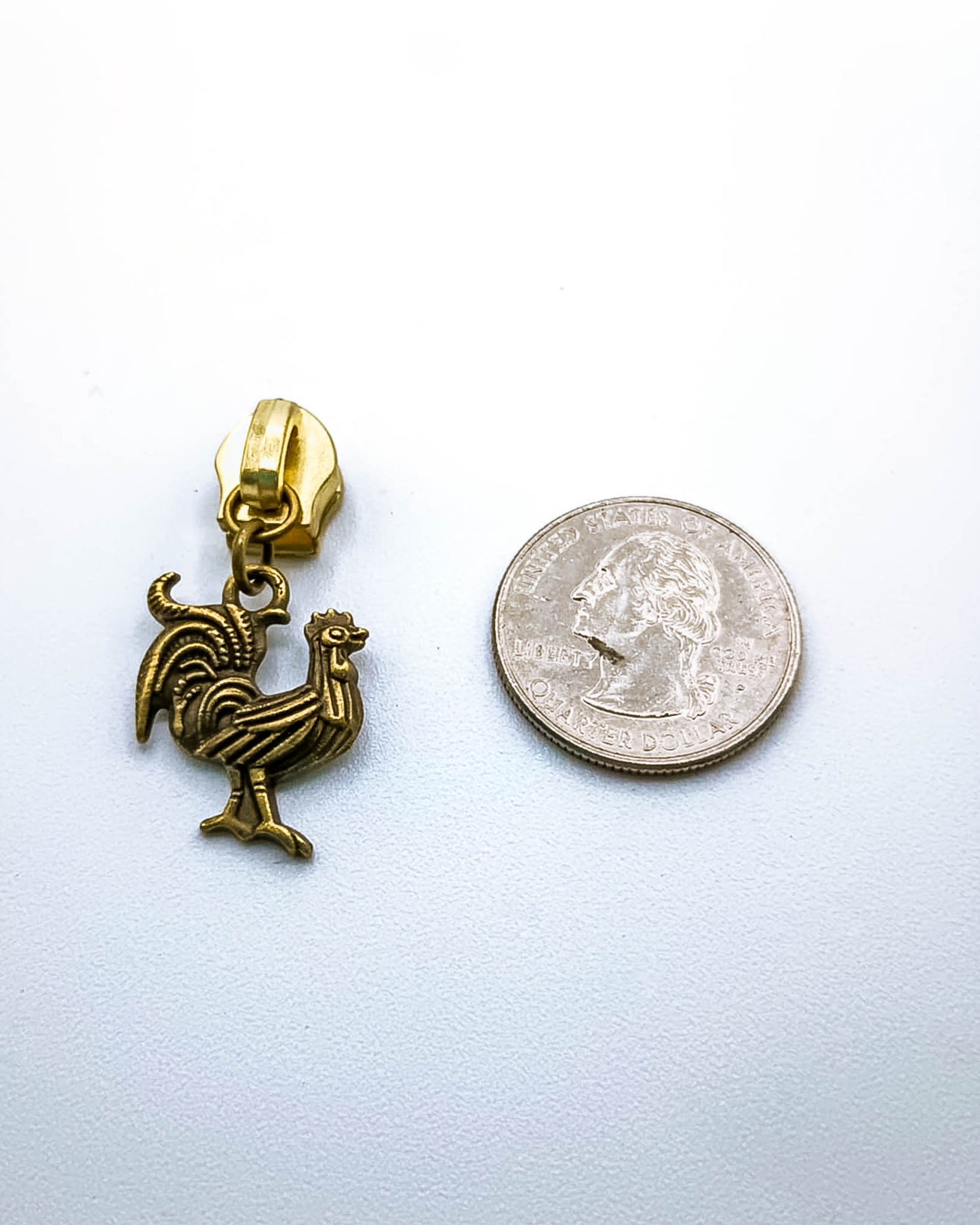 Realistic Chicken Zipper Pull