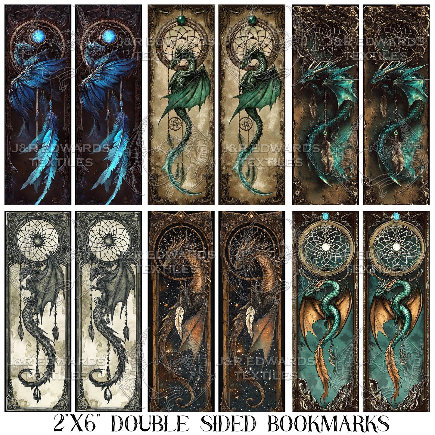 Coffeemarks Whimsical Dragons