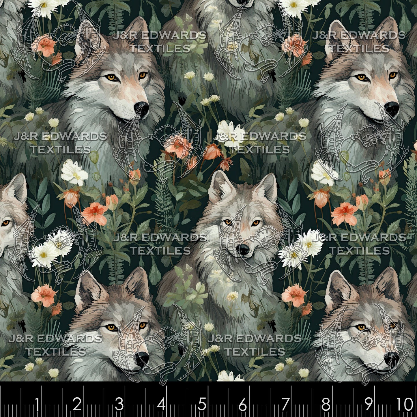 Floral Wolf