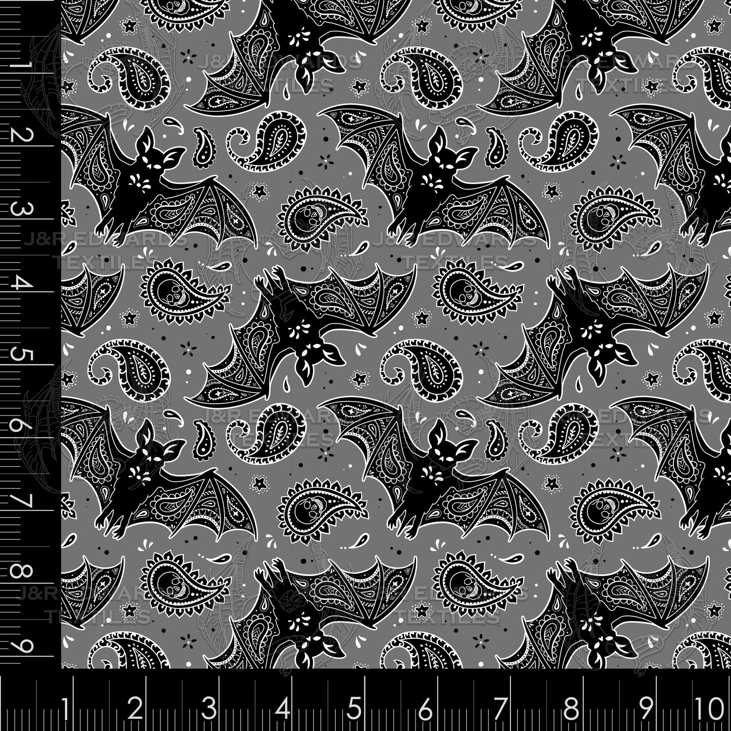 Nocturnal Paisley Gray