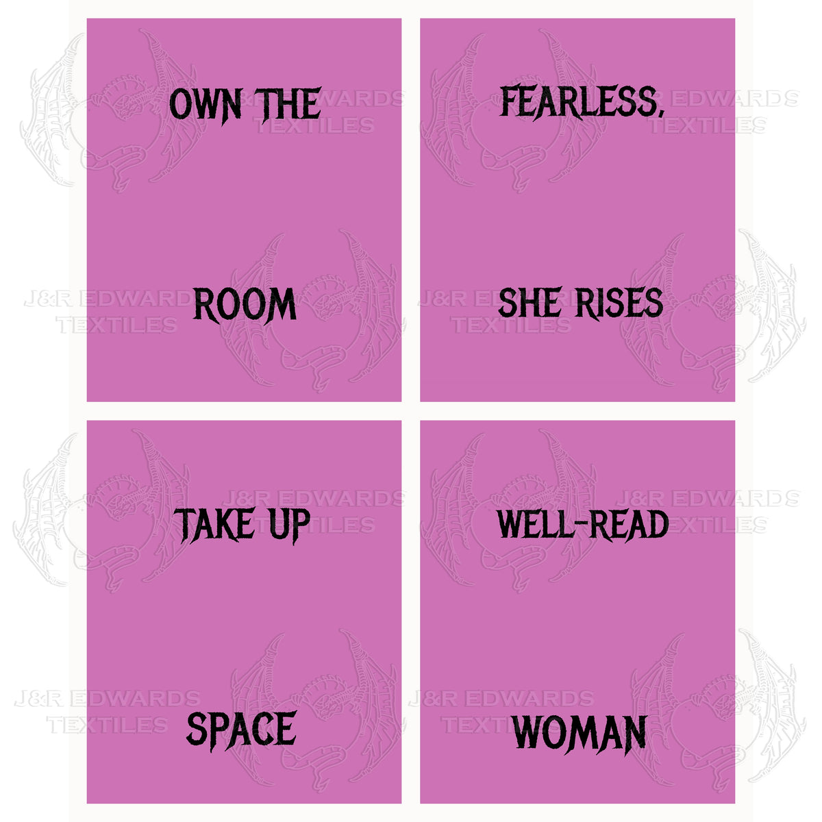 Panel Feral Fearless Feminist Quotes