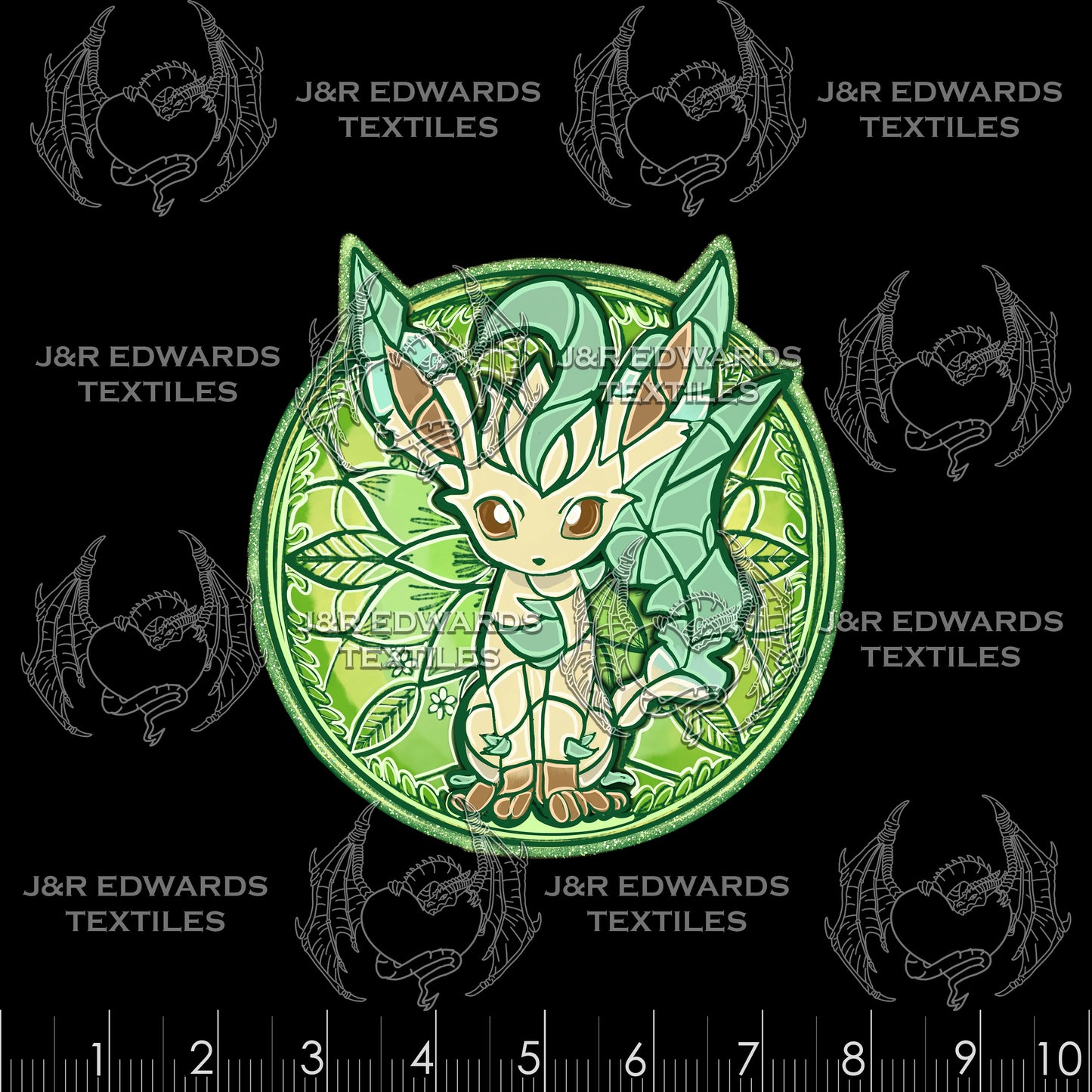 Panel Glass Leafeon