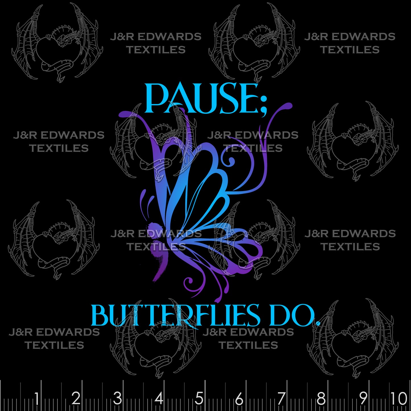 Panel Pause Butterfly