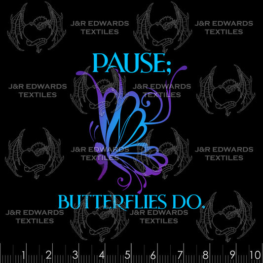 Panel Pause Butterfly