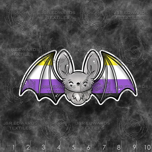 Panel Pride Bat Nonbinary