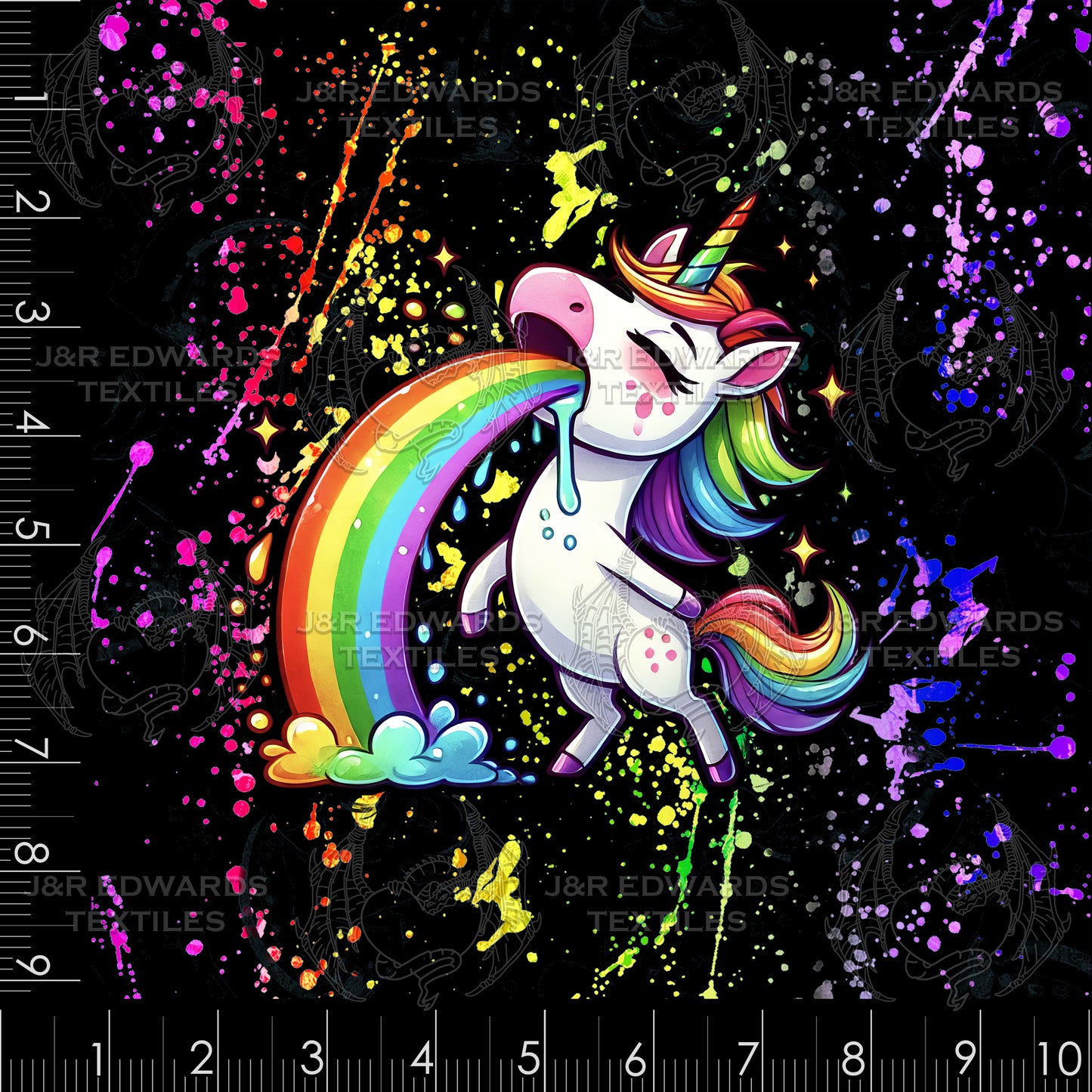 Panel Unicorn Puke