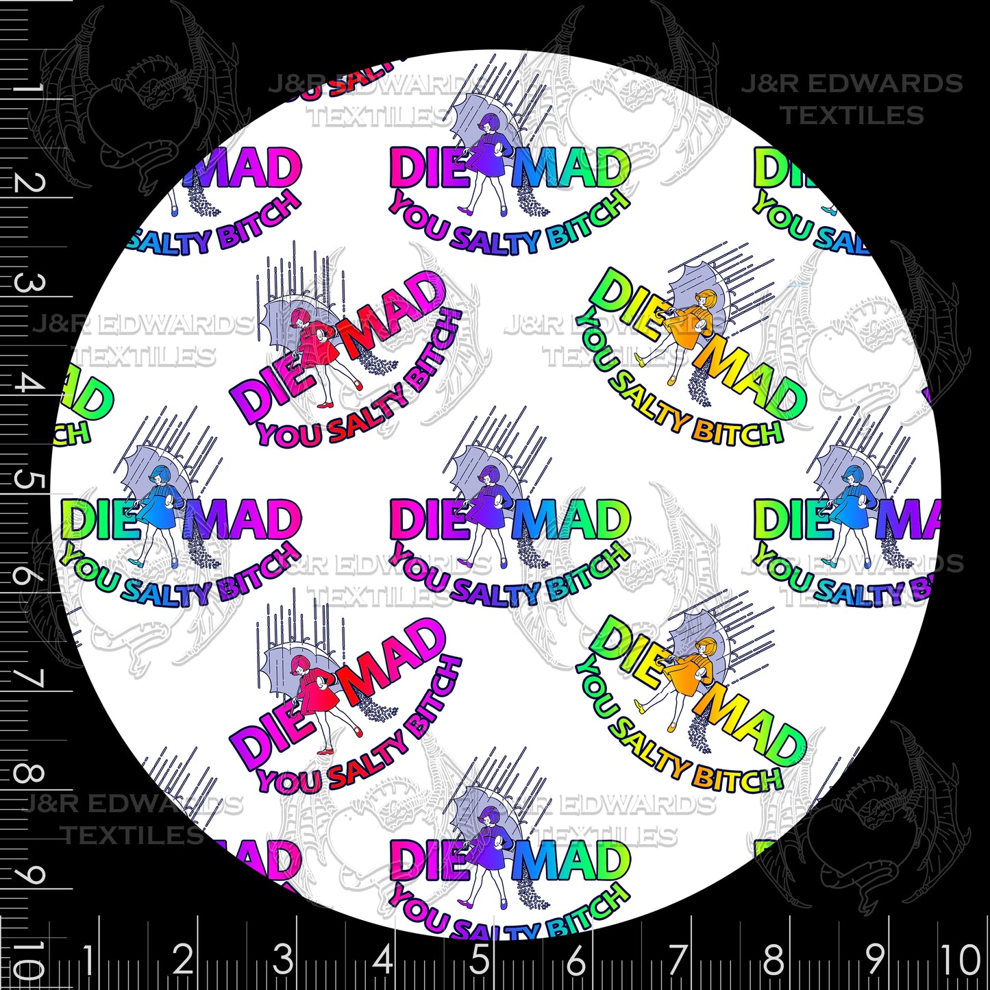 Salty Pride Clear Vinyl