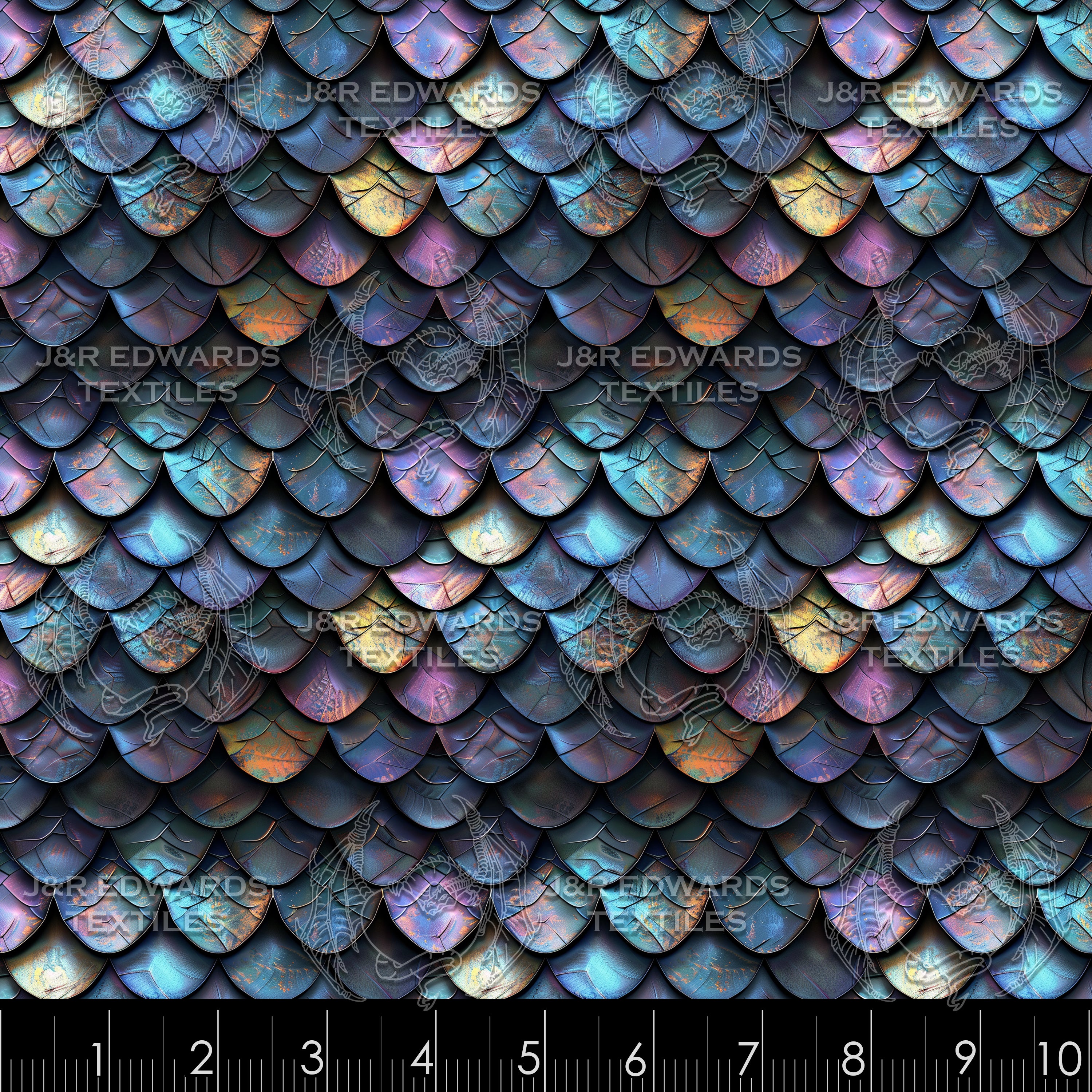 Scales Iridescent – J&R Edwards Textiles