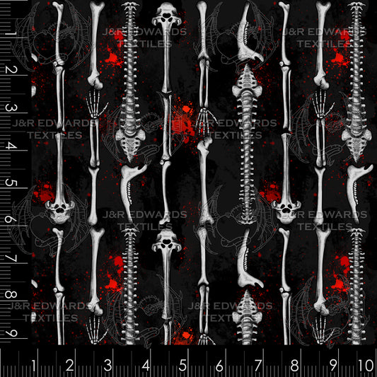 Skeletal Stripes Spatter