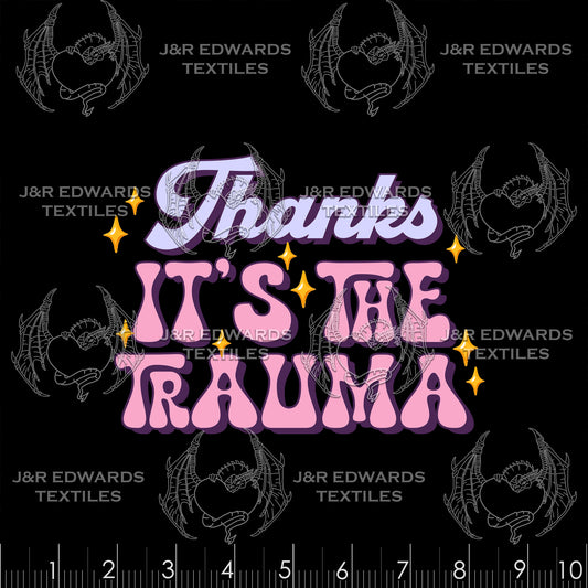 Panel Thanks It's the Trauma