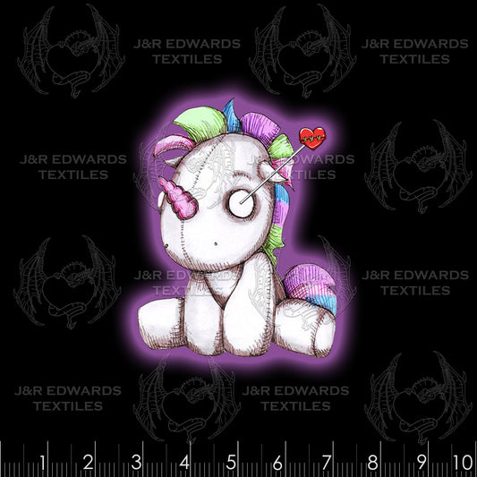Panel Zombie Unicorn