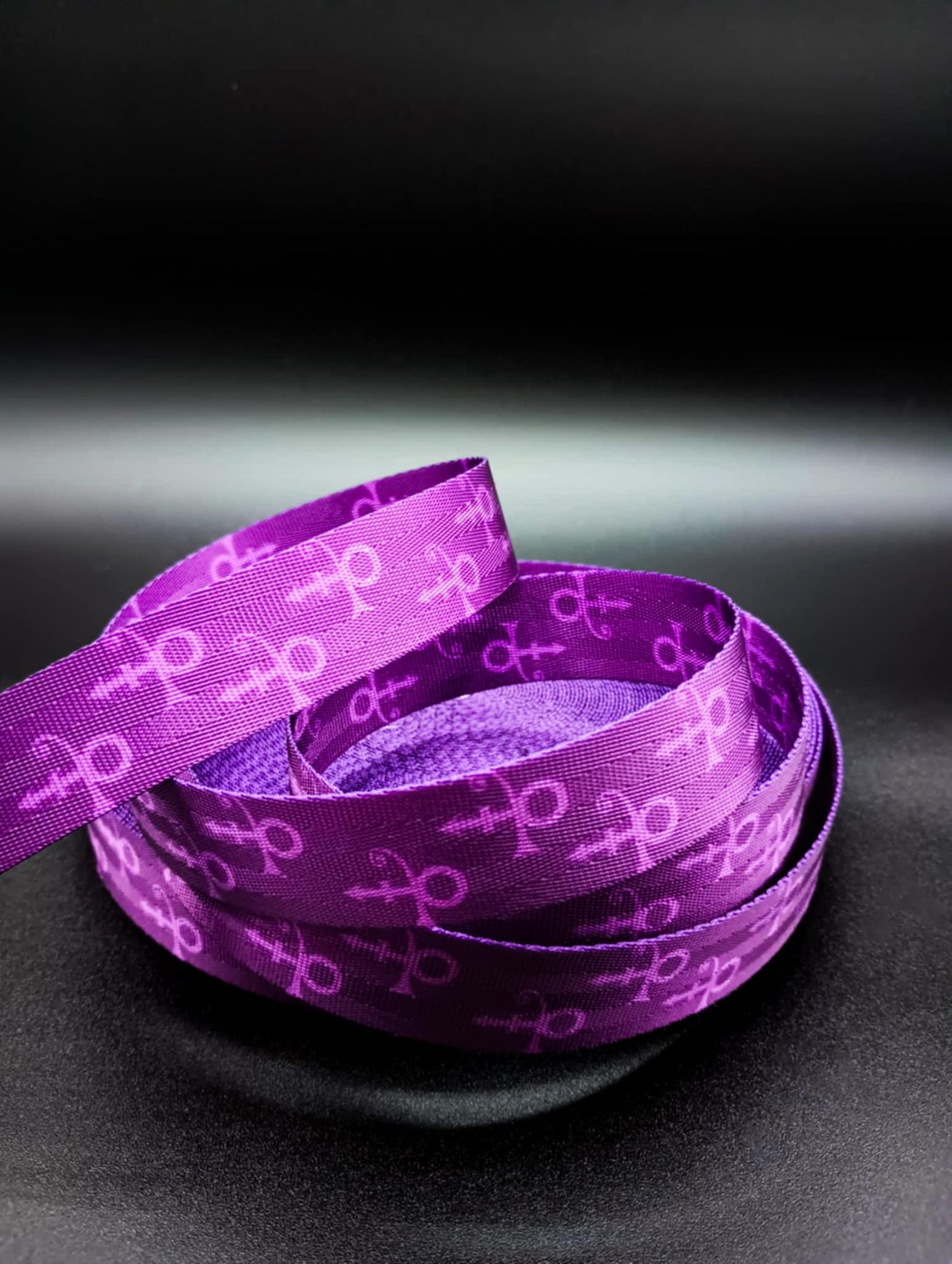 Purple Symbol Webbing