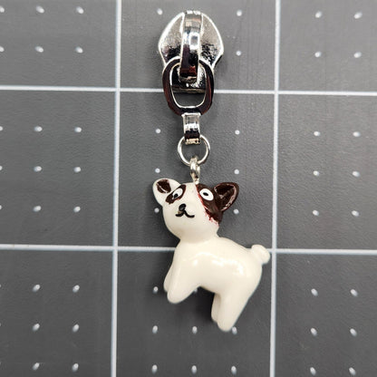 Clay Animal Series Zipper Pull