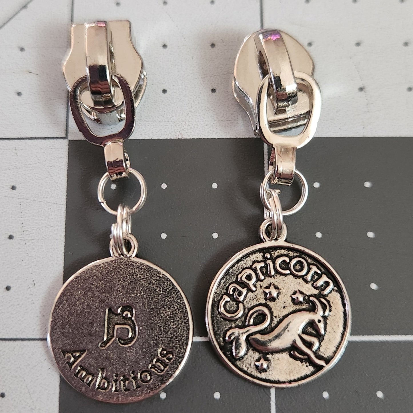 Zodiac Series Zipper Pull