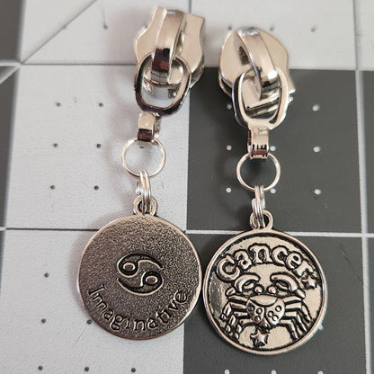 Zodiac Series Zipper Pull