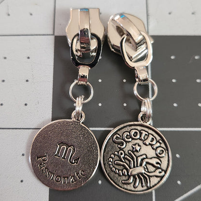 Zodiac Series Zipper Pull