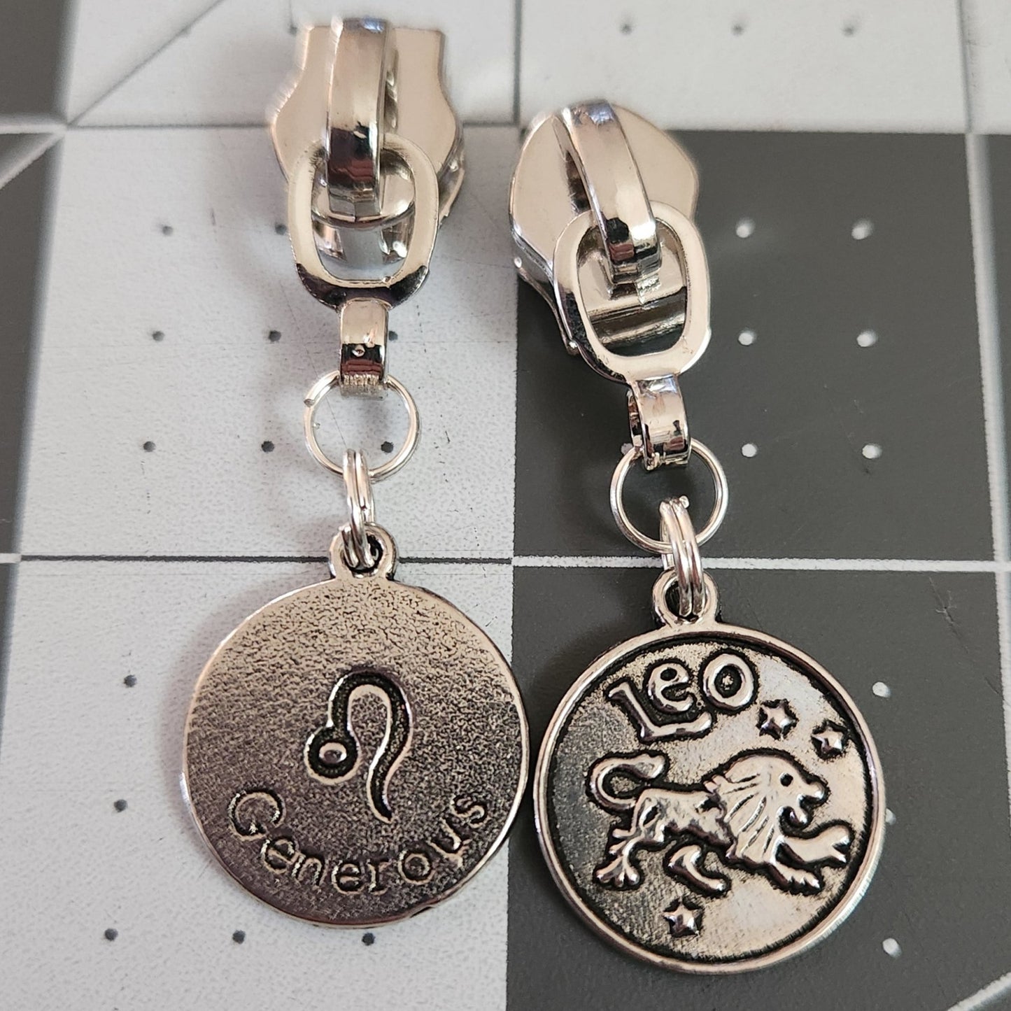 Zodiac Series Zipper Pull