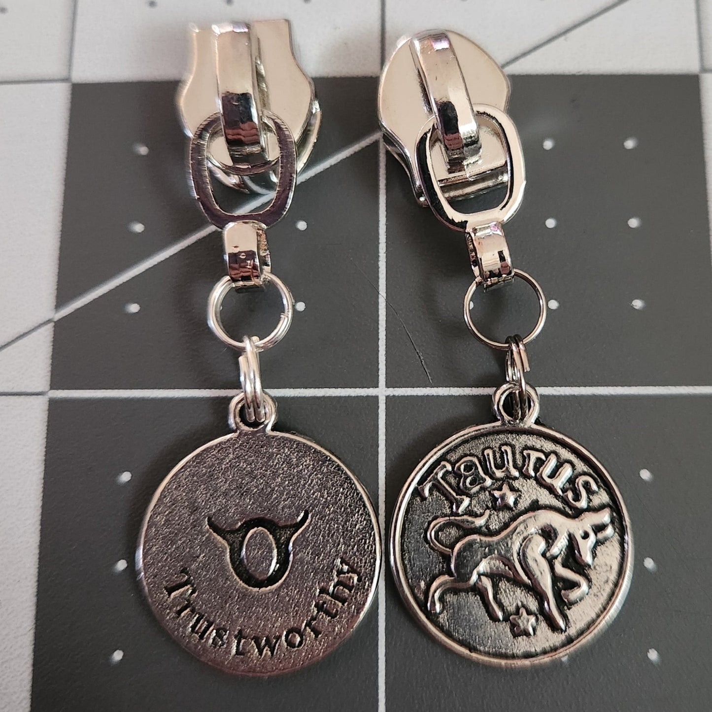 Zodiac Series Zipper Pull