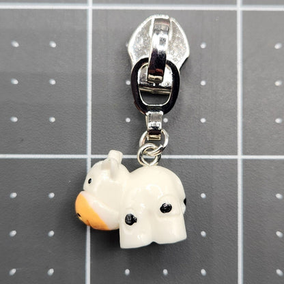 Clay Animal Series Zipper Pull