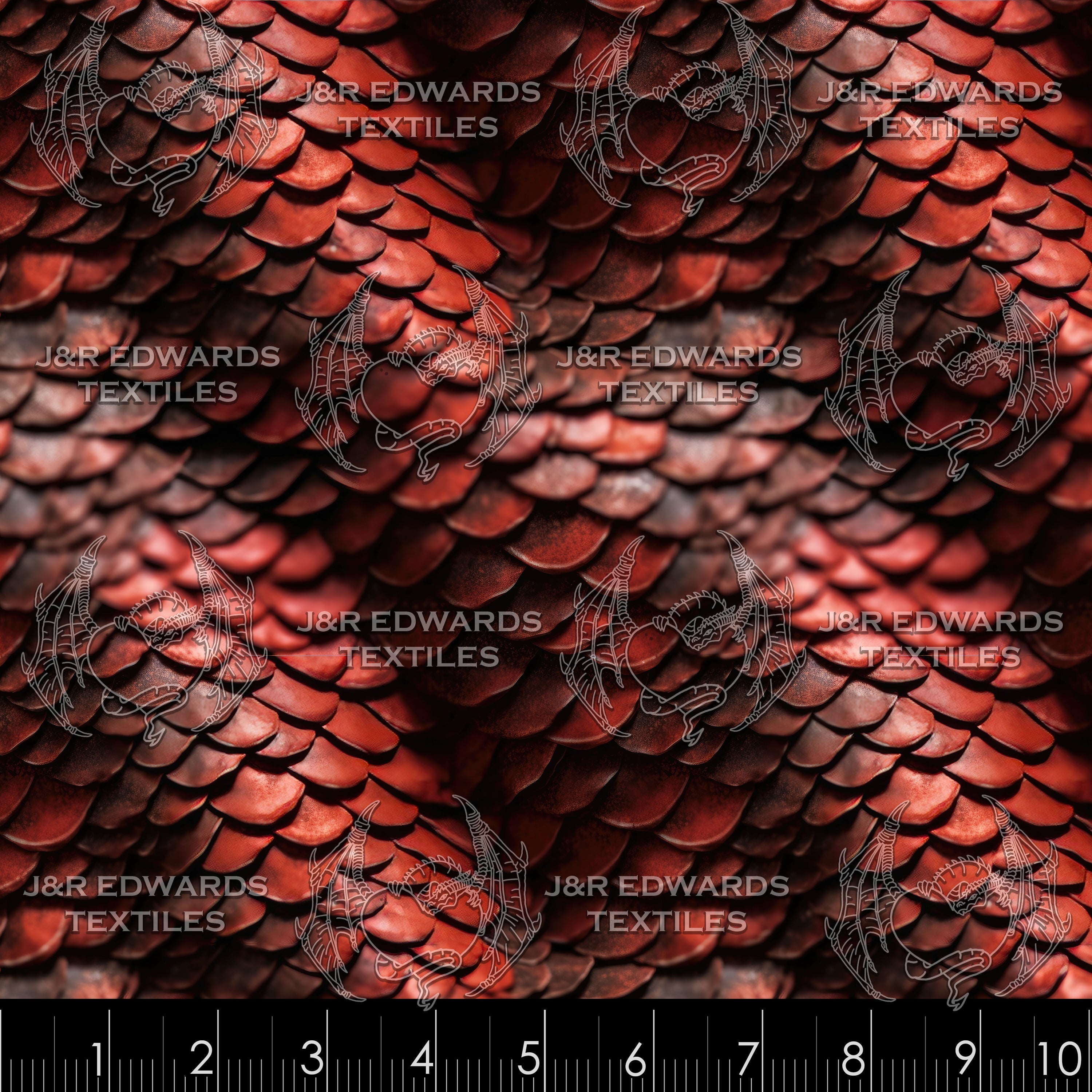 Scales Red – J&R Edwards Textiles